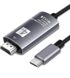 USB-C 3.1 Type C to HDMI TV HDTV Cable for Samsung Galaxy S8 S9 S10 S20 S21 Note 8 MacBook Pro