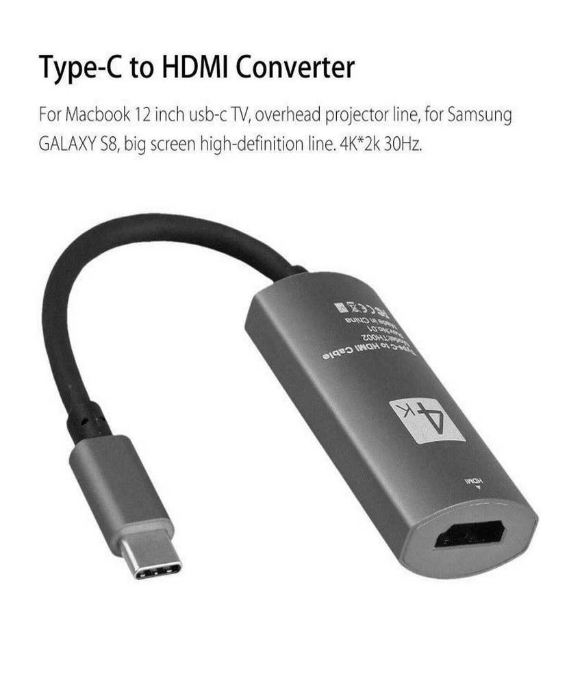 etc 2017 iMac USB 3 in1 Type C to HDMI Adapter Compatible with 2018/2017/2016 MacBook Pro Samsung Galaxy Note 9/S9/S8 Womdee USB C to HDMI Adapter Huawei Mate 10 